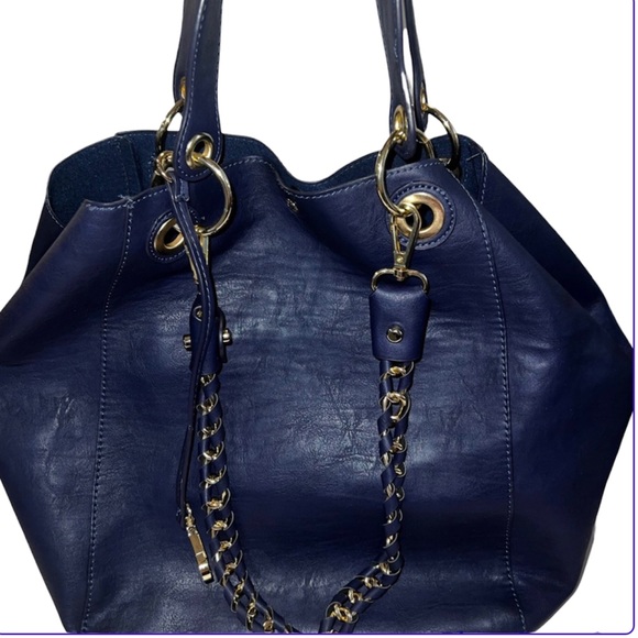 Nordstrom Handbags - NORDSTROM DARK BLUE BAG- NEW